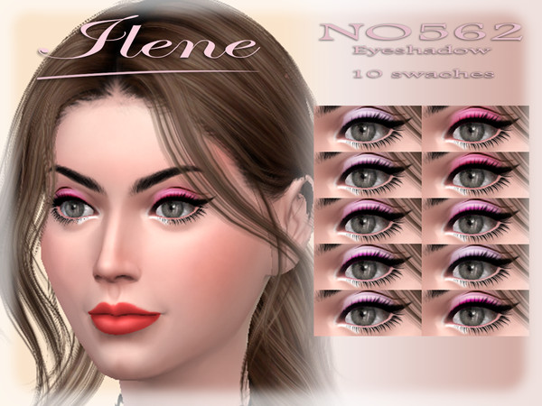 Sims 4 — ILENE_E NO562 Eyeshadow by ILENE_E — -HQ Texture