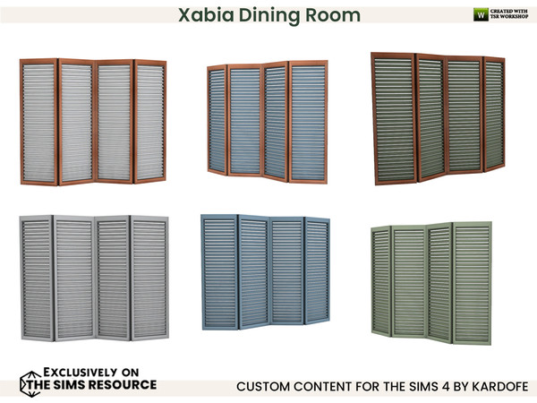 Sims 4 — kardofe_Xabia Dining Room_Screen by kardofe — Mediterranean style dining room, with a nice round table, side