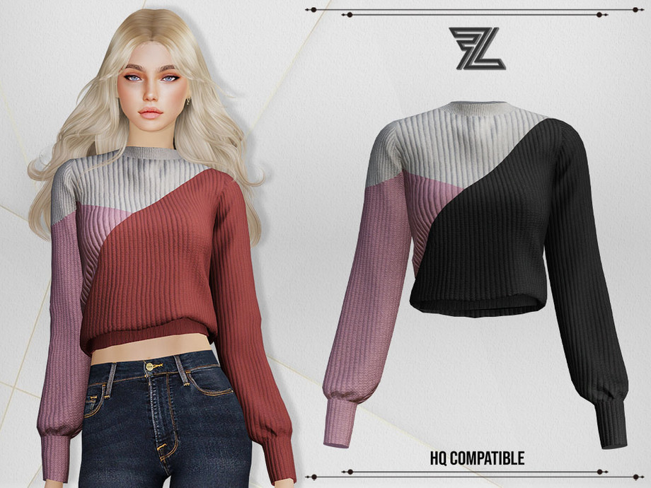 The Sims Resource - Veronica Wool Sweater