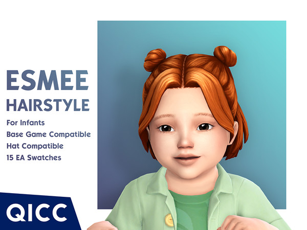 The Sims Resource - Esmee Hair