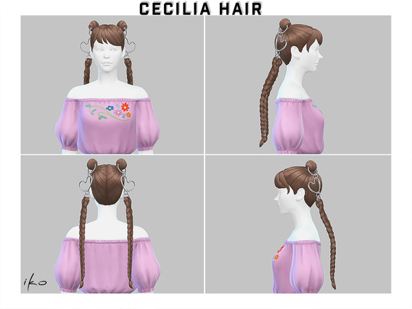 Sims 4 — [iko] Cecilia Hair_Acc Ring Color Overlay.package by iko-sims — - EA mesh edit
