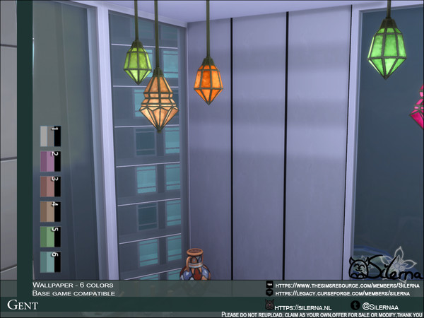 Sims 4 — Gent by Silerna — -Base game compatible