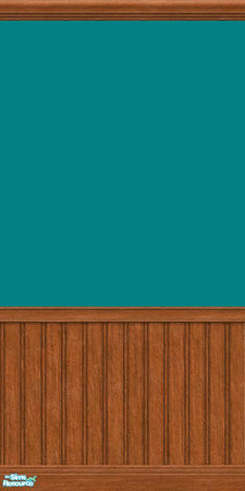 Sims 2 — MDP Teal Panels in Medium by MelandStv — There are 20 colourful walls in this set. They are part of my Colour