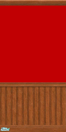 Sims 2 — MDP Red Panels in Medium by MelandStv — There are 20 colourful walls in this set. They are part of my Colour