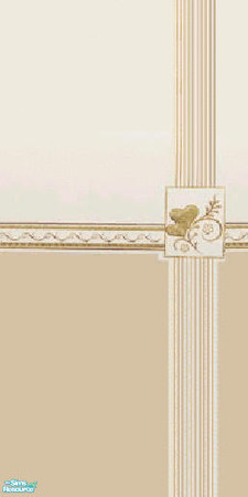 Sims 2 — CreamMoccaWallsFloors - Wall by The_Unicorn — Beautiful Neutrals.