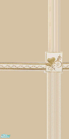 Sims 2 — CreamMoccaWallsFloors - Wall1 by The_Unicorn — Beautiful Neutrals.