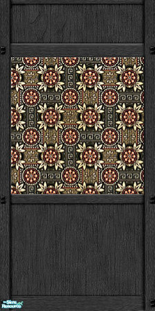 Sims 2 — Maxis Match: Antique Mission in Neutral by c_literati — Wood trim to match the Maxis Mission objects in Open for