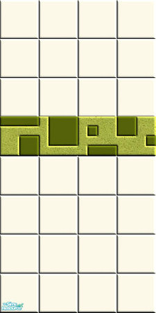 Sims 2 — Cheap tiled wall 5 by Helena — -