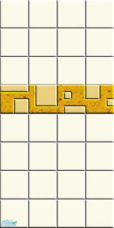 Sims 2 — Cheap tiled wall 2 by Helena — -