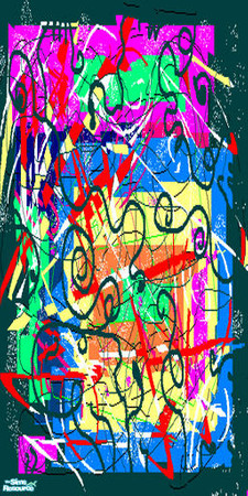 Sims 2 — abstract bright by daisylee — another bright one
