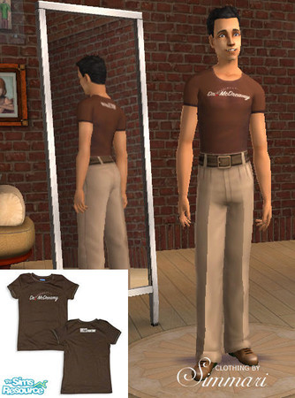 Sims 2 — Grey's Anatomy Fan Gear - Dr. McDreamy by Simmari — 