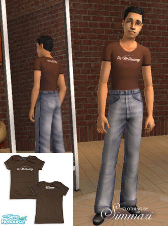 Sims 2 — Grey's Anatomy Fan Gear - Dr. McDreamy by Simmari — 