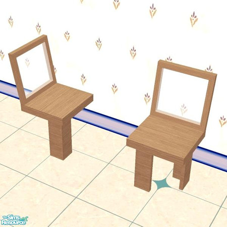Sims 2 — Ashley Kitchen Chair by Raveena — Part of the Ashley Kitchen Set. You will need BitsyBus's mesh for this file to