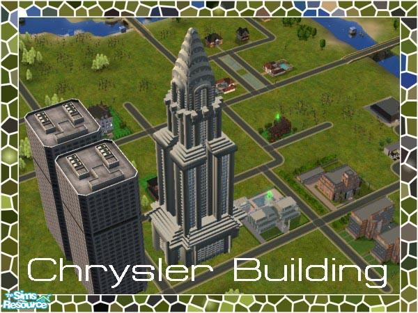 Sims 2 — Chrysler Neighbourhood Building by sgoobysnacks — Ok here is a lil something different to spice up your