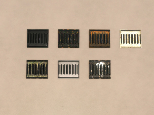 Sims 4 — Gutter Storm Drain by Cyclonesue — Decorative drain cover - repeat buy enabled. Can be found under decor