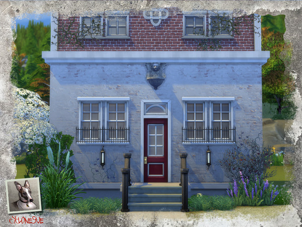 Sims 4 — Simple Wrought Iron Window Decor by Cyclonesue — Available in 16 colour options. Fits over any 1-tile window.