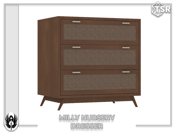 Sims 4 — Nemesis_im - Milly Nursery Dresser for Children by nemesis_im — Sets of furniture from Milly Nursery Set