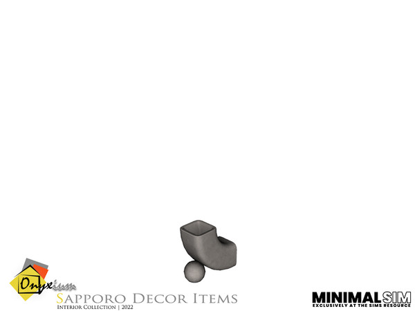 Sims 3 — MinimalSIM | Sapporo Sphere And Geometric Decor by Onyxium — Onyxium@TSR Design Workshop Decoration Collection -