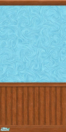 Sims 2 — MDP Azure Swirl Panels in Medium by MelandStv — There are 20 colourful walls in this set. They are part of my