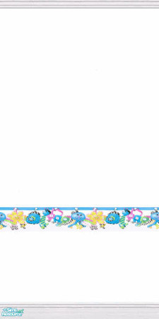 Sims 2 — Toys Baby Set - Wall by pegasussims — This cute wall will just top of the Toys Baby Set with style.