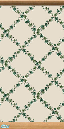 Sims 2 — D2DIvy Light Wood 02 by D2Diamond — Ivy with crown and kick molding in light wood.