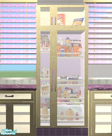 Sims 2 — Imagine Kitchen - Fridge by Cloisonne — 