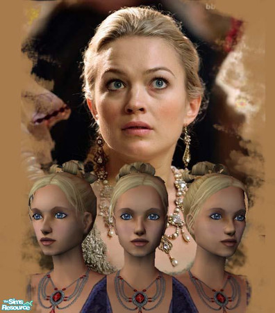 Sims 2 — Sophia Myles (The Girl in The Fireplace) by AlexOwla — This is Sophia Myles, as she appeared in the Doctor Who