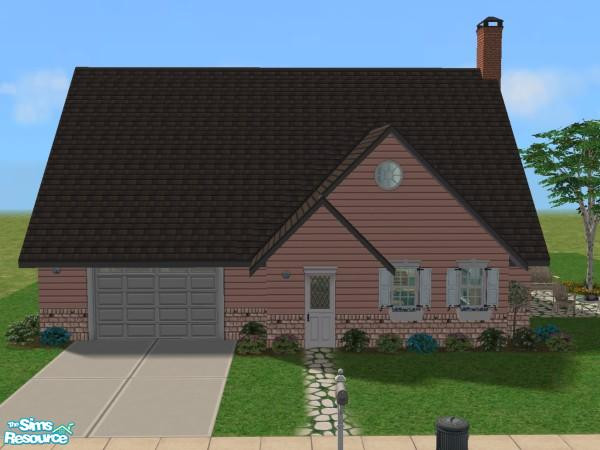Sims 2 — Affordable Country by Kristen408 — Cozy and affordable country home with three bedrooms, two bathrooms, kitchen,