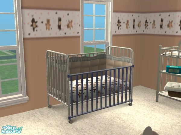 Sims 2 — Teddy Bear Nursery Set - Crib by lym — Teddy Bear Crib, part of my Teddy Bear Nursery Set.