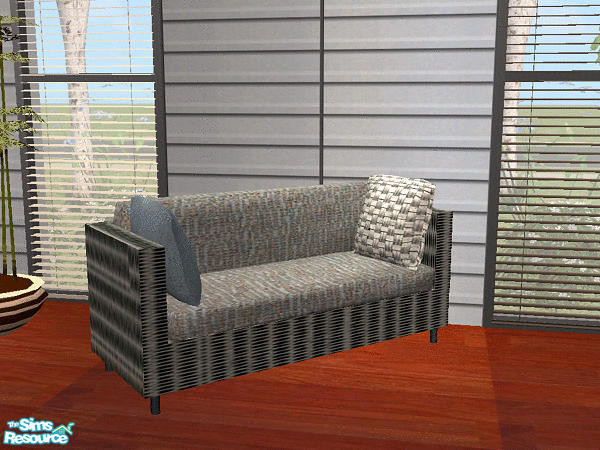 Sims 2 — **CORRECTED**SR Living Room 1 - Loveseat by SimanthaRat — For some reason, who knows, the file for this