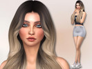 Sims 4 — Megan Ornelas by maedoshi — If you want to have the same sim that shown in the picture, kindly download all the