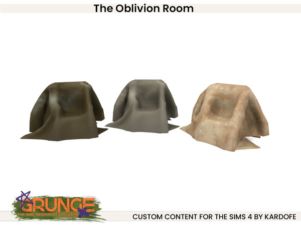 Sims 4 — kardofe_The Oblivion Room_LivingChair by kardofe — Living room that was once luxurious and comfortable, but the