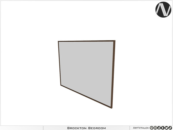 Sims 3 — Brockton Mirror by ArtVitalex — Bedroom Collection All rights reserved - Belong to 2024 ArtVitalex@TSR - Custom