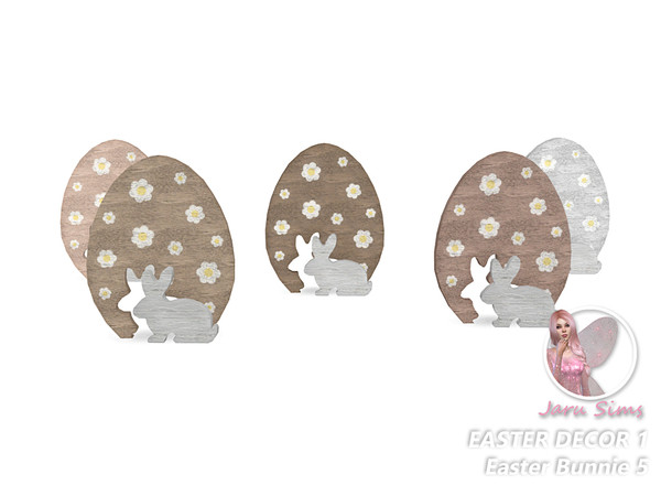 Sims 4 — Easter Decor 1 - Easter Bunnie5| jarusims by Jaru_Sims — I wish you all a Happy Easter with my Easter Decor Set