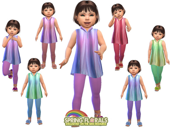 Sims 4 — Gia Jumpsuit by TrudieOpp — Gia Jumpsuit in 6 colors