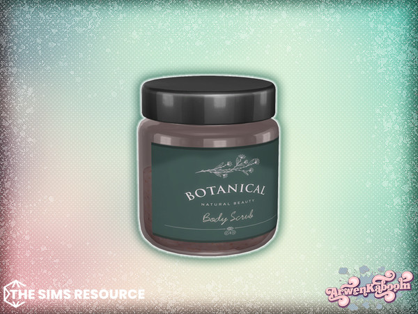 Sims 4 — Arcum Bathroom - Body Scrub by ArwenKaboom — Base game object in multiple recolors. Find all items by searching