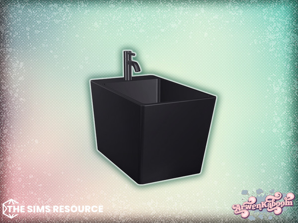 Sims 4 — Arcum Bathroom - Bidet Deco by ArwenKaboom — Base game object in multiple recolors. Find all items by searching