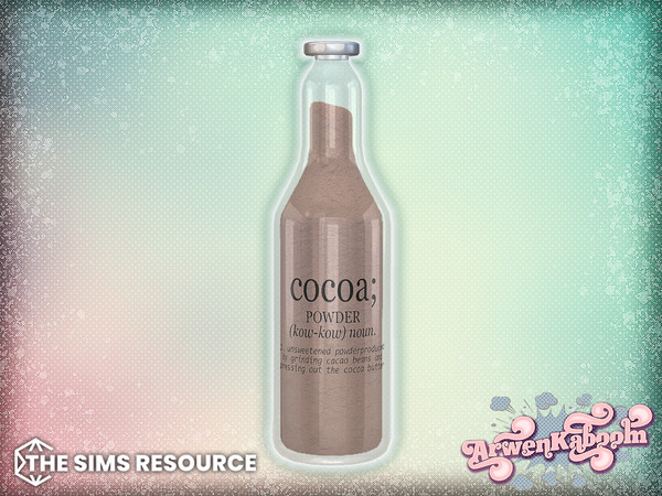 Sims 4 — Arran - Bottle (Full) by ArwenKaboom — Base game object in multiple recolors. Search all items by typing