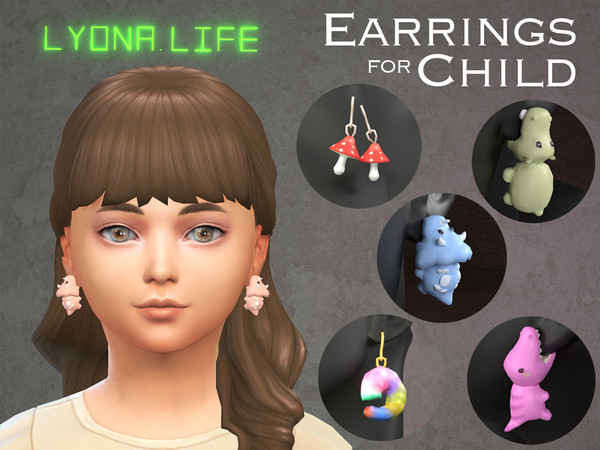 Sims 4 — [lyonalife] child_acc_shrimps.package by lyonalife — child female male