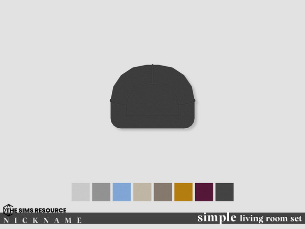 Sims 4 — simple living room set_pillow ver3 by NICKNAME_sims4 — simple living room set 11 package files. simple living