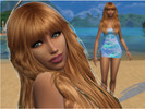 Sims 4 — Iona Calypso by Nimmysim — A young adult female mermaid sim.