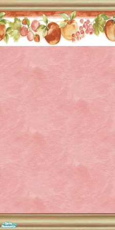 Sims 2 — Peachy by devilishdawn — Fruits on peach paper