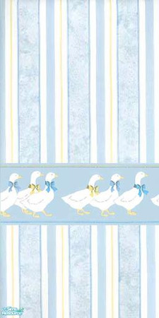 Sims 2 — Ducks by devilishdawn — Ducks on blue paper