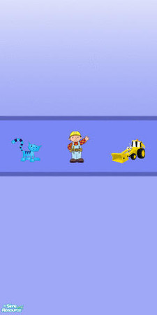Sims 2 — Bob the Builder Wallpaper by lym — Bob the Builder Wallpaper, matches my nursery set.