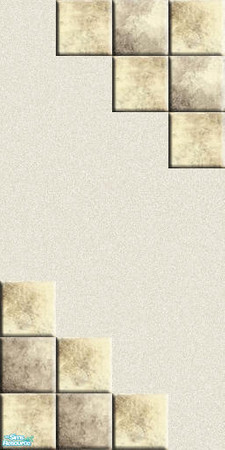 Sims 2 — Into a Corner - Individual Item by Lorah — Gold and purple tile set for your bathroom or kitchen.