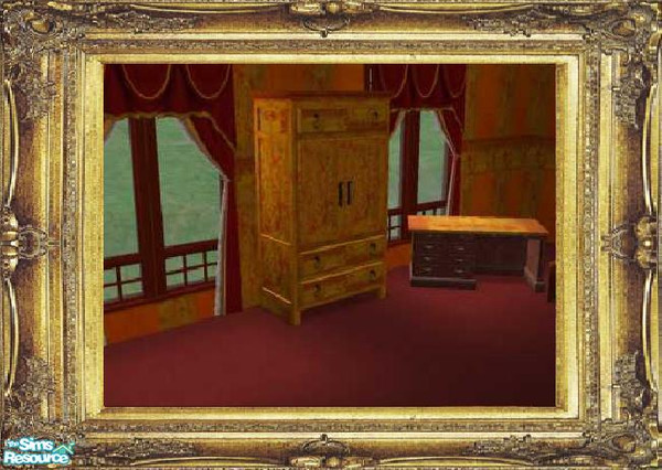Sims 2 — MotherSet - Dresser by The_Unicorn — This set is made specially for my mother, she made the walls and floors and