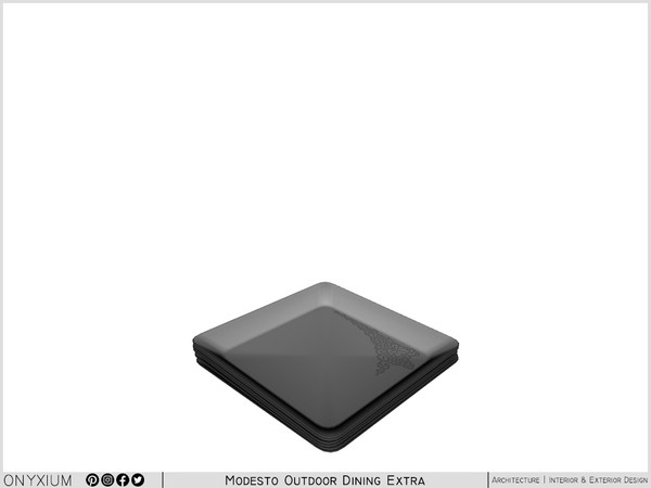 Sims 3 — Modesto Plates by Onyxium — Onyxium@TSR Design Workshop Outdoor And Garden Collection - Belong To The 2024 Year