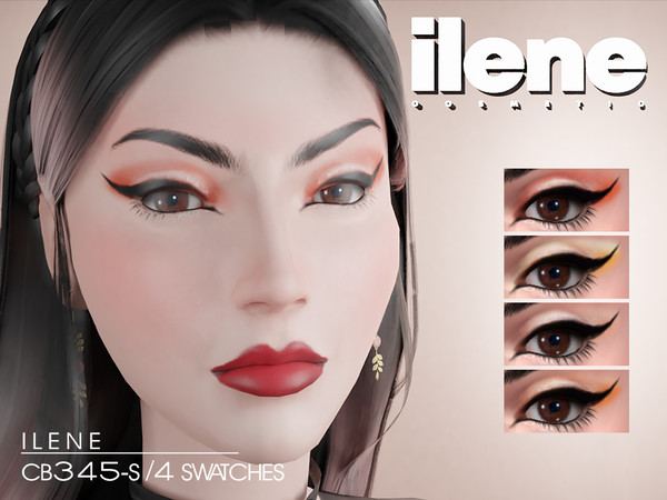 Sims 4 — ILENE_E CB345 Eyeshadow by ILENE_E — -HQ Texture