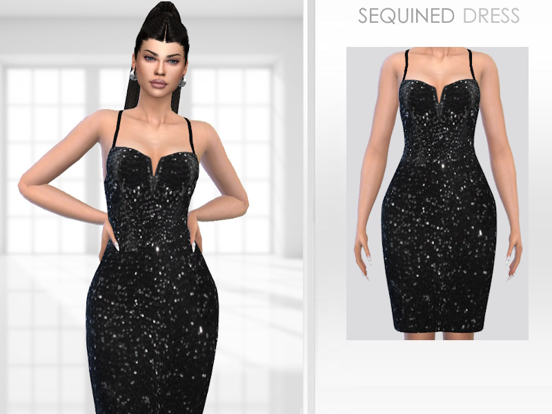 Puresim's Sequined Dress