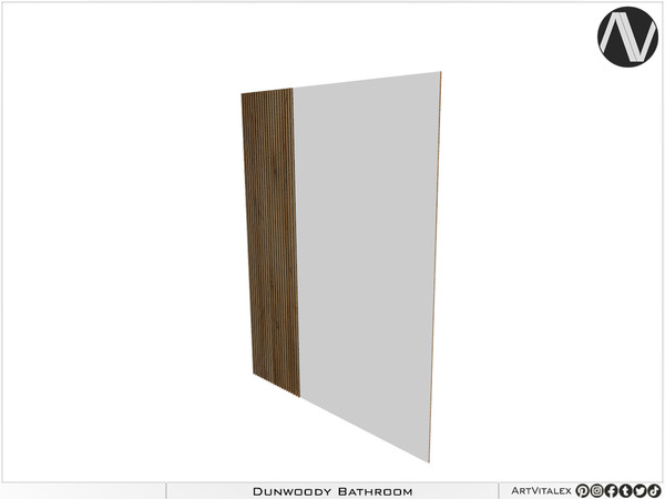Sims 3 — Dunwoody Mirror by ArtVitalex — Bathroom Collection All rights reserved - Belong to 2024 ArtVitalex@TSR - Custom